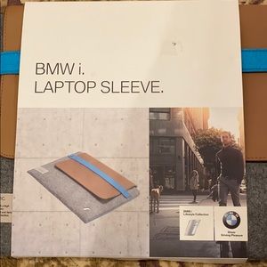 BMW I laptop sleeve